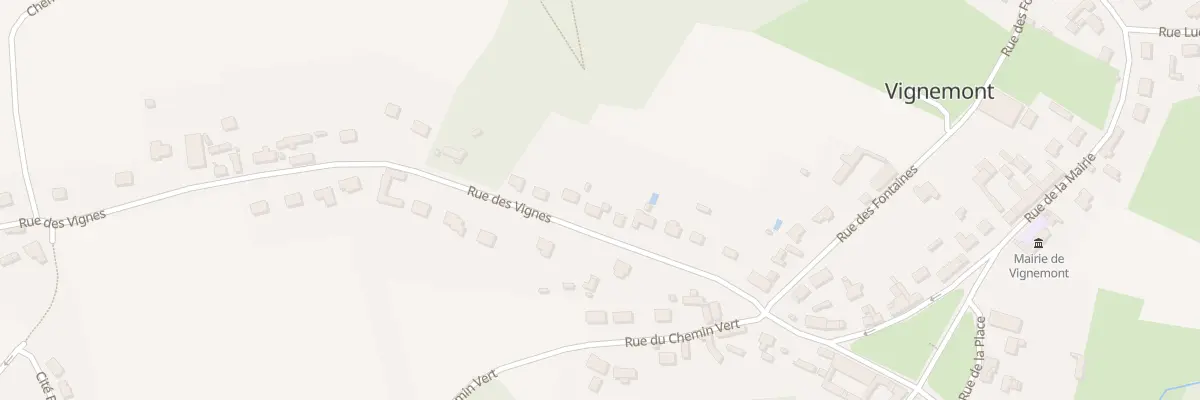 Plan du 144 Rue des Vignes à Vignemont