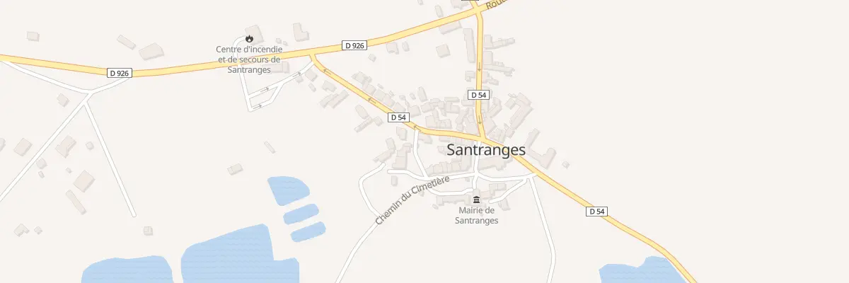 Plan du 5 Rue Henri Blanchet à Santranges