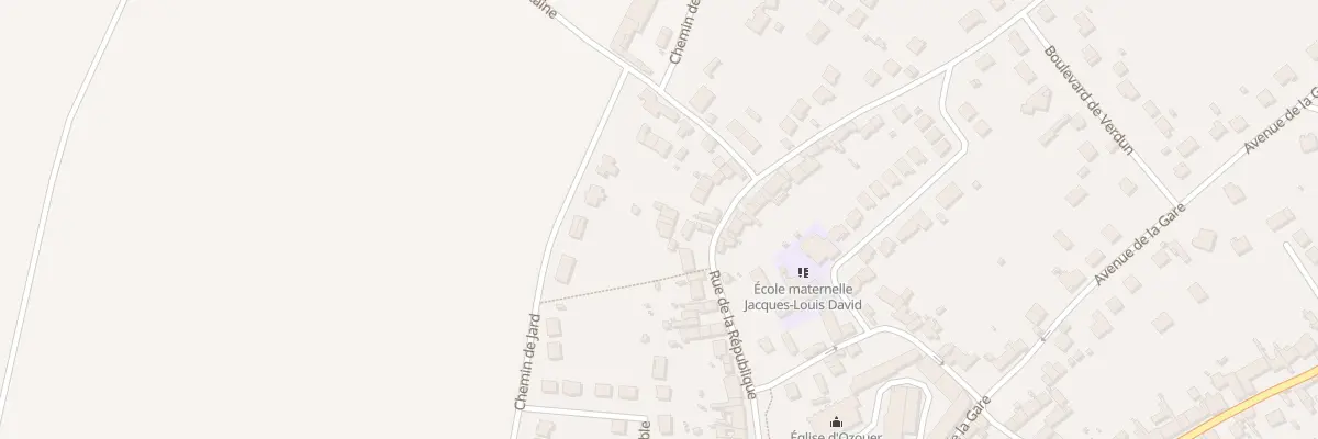 Plan du 51B Rue de la République à Ozouer-le-Voulgis
