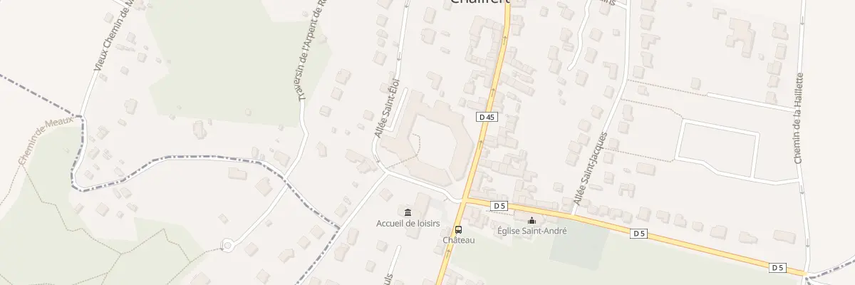 Plan du 1B Rue Charles Vaillant à Chalifert