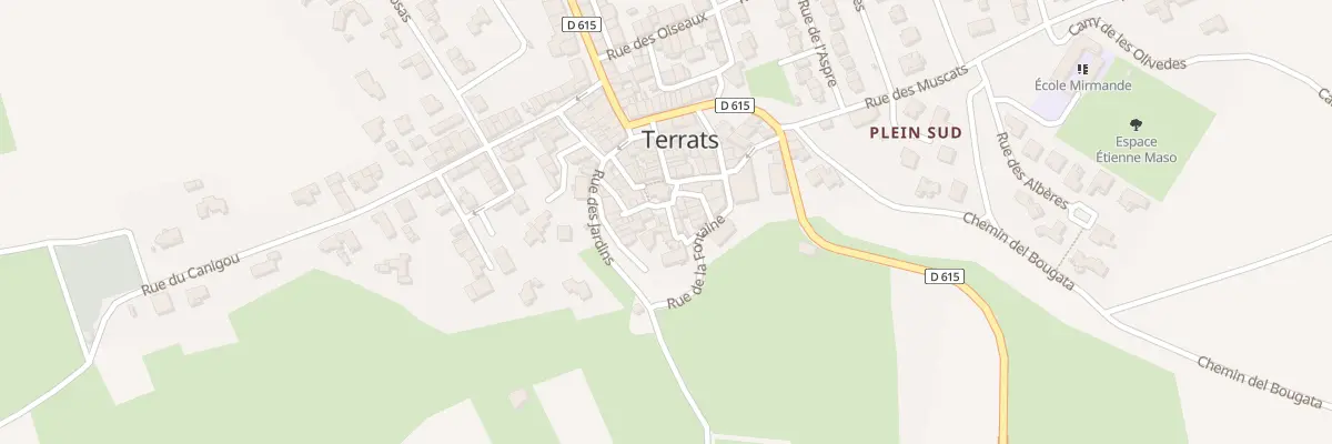 Plan du 6 Pl St Vincent à Terrats