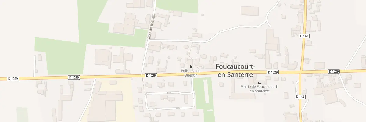 Plan du 10B Vc Brunehaut à Foucaucourt-en-Santerre