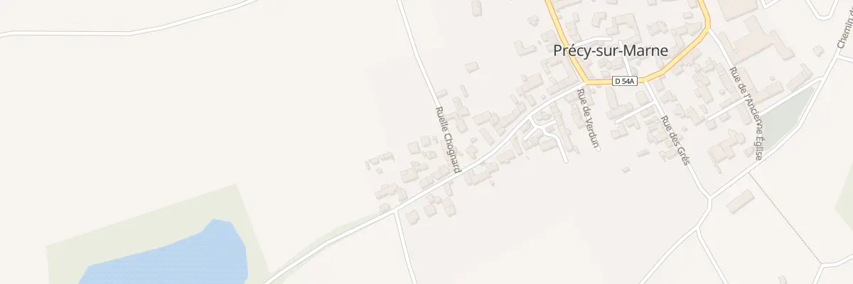 Plan du 28 Rue de Verdun à Précy-sur-Marne