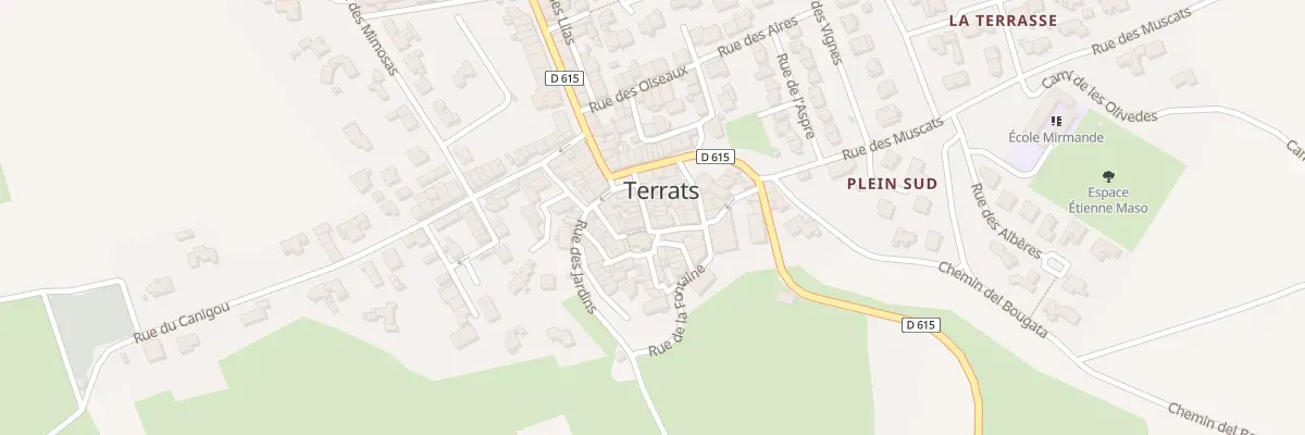 Plan du 13 Rue de l’Eglise à Terrats