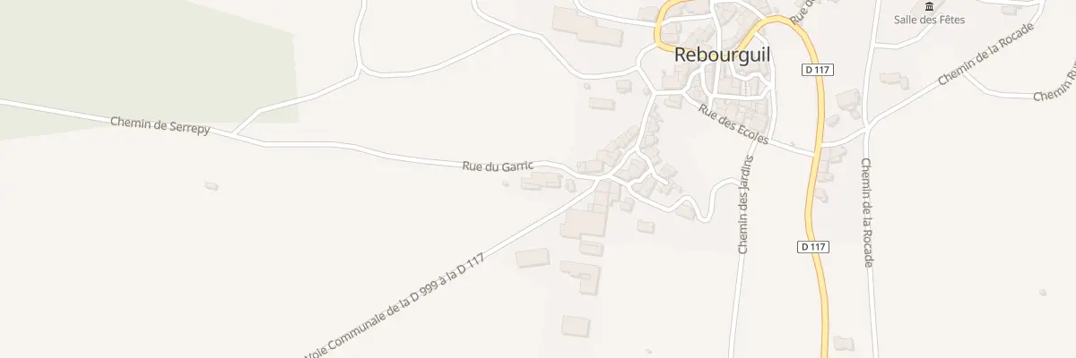 Plan du 5032 Rue du Garric à Rebourguil