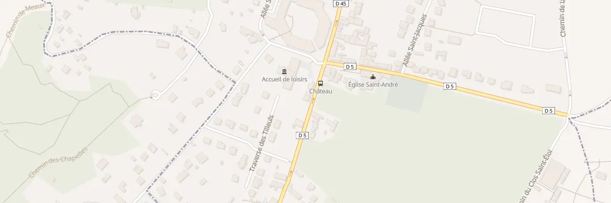 Plan du 3T Rue Louis Pasteur à Chalifert