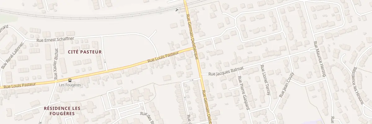 Plan du 252 Rue Germain Delebecque à Liévin