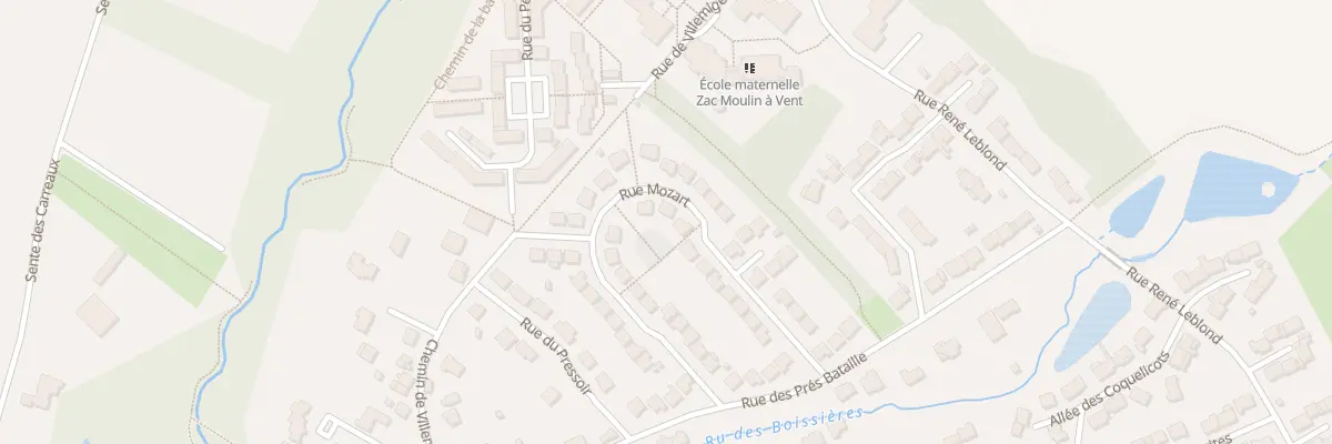 Plan du 24 Rue Mozart à Tournan-en-Brie
