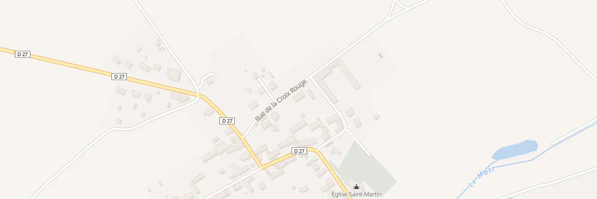 Plan du 4B Rue de la Croix Rouge à Roye-sur-Matz