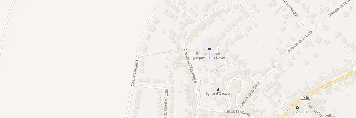 Plan du 41C Rue de la République à Ozouer-le-Voulgis