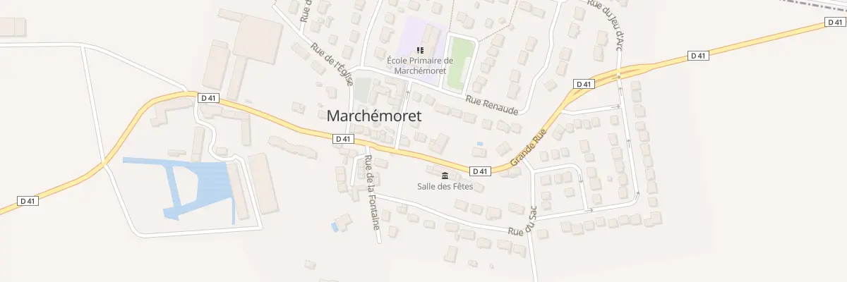 Plan du 17 Gr Grande Rue à Marchémoret