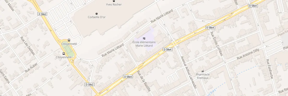 Plan du 36 Rue Jean-baptiste Defernez à Liévin