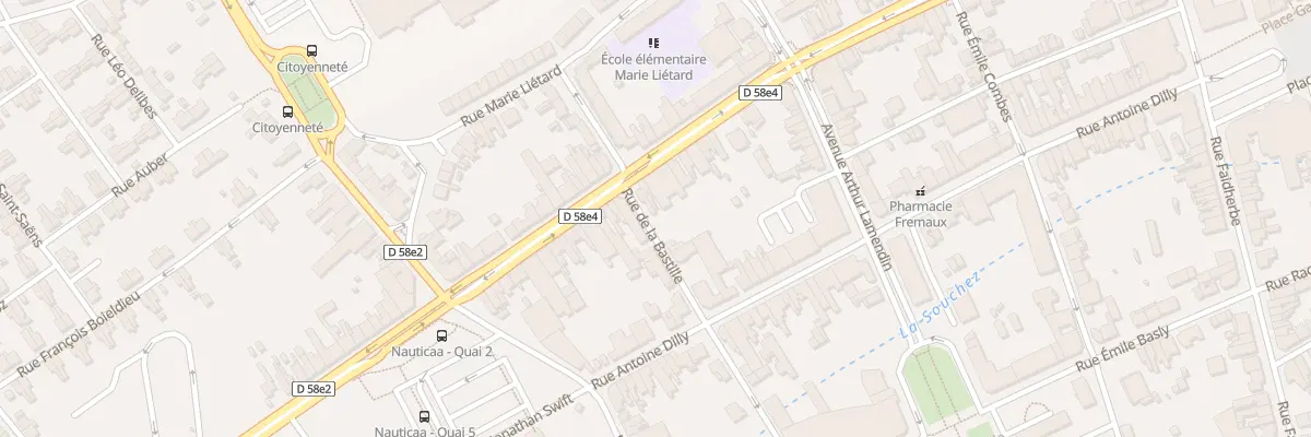 Plan du 29 Rue Jean-baptiste Defernez à Liévin