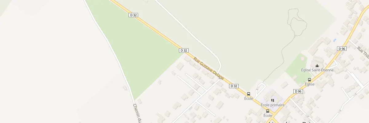 Plan du 22 Rue Gustave Delage à Liverdy-en-Brie
