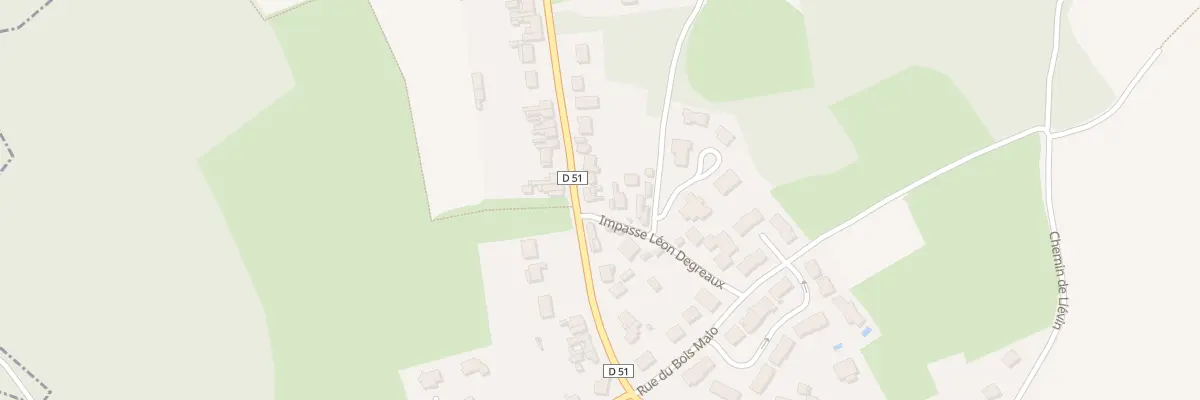 Plan du 17 Rue Degreaux à Givenchy-en-Gohelle