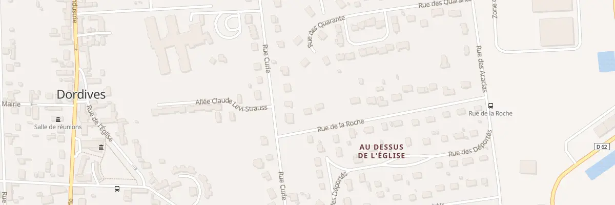 Plan du 3 Rue de la Roche à Dordives