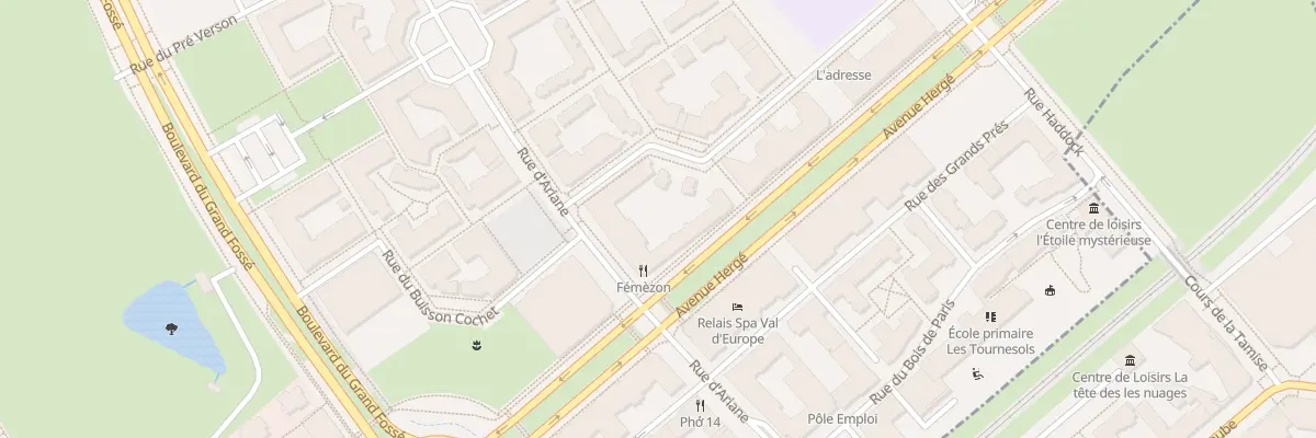 Plan du 17 Rue d’Ariane à Chessy