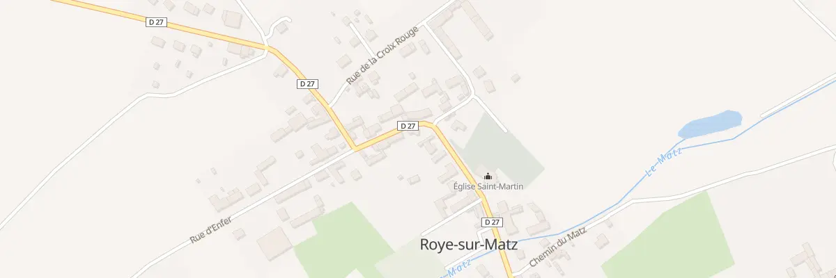 Plan du 15 Rue de l’Eglise à Roye-sur-Matz