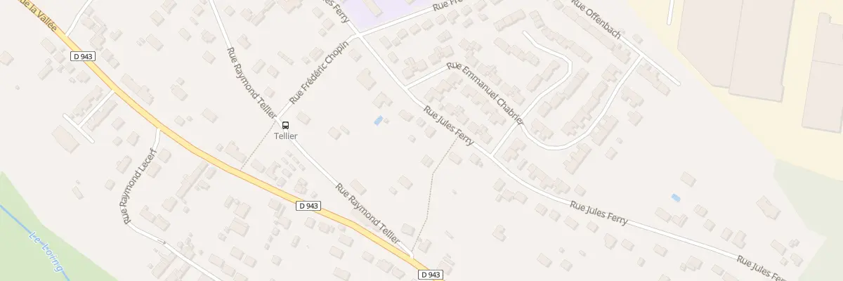 Plan du 400 Rue Jules Ferry à Amilly