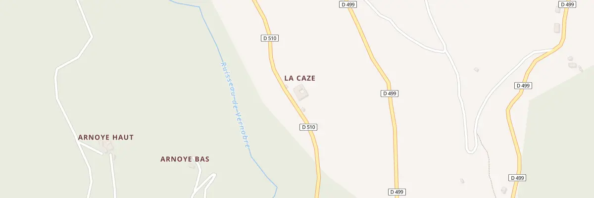 Plan du 5054A La Caze à Ayssènes