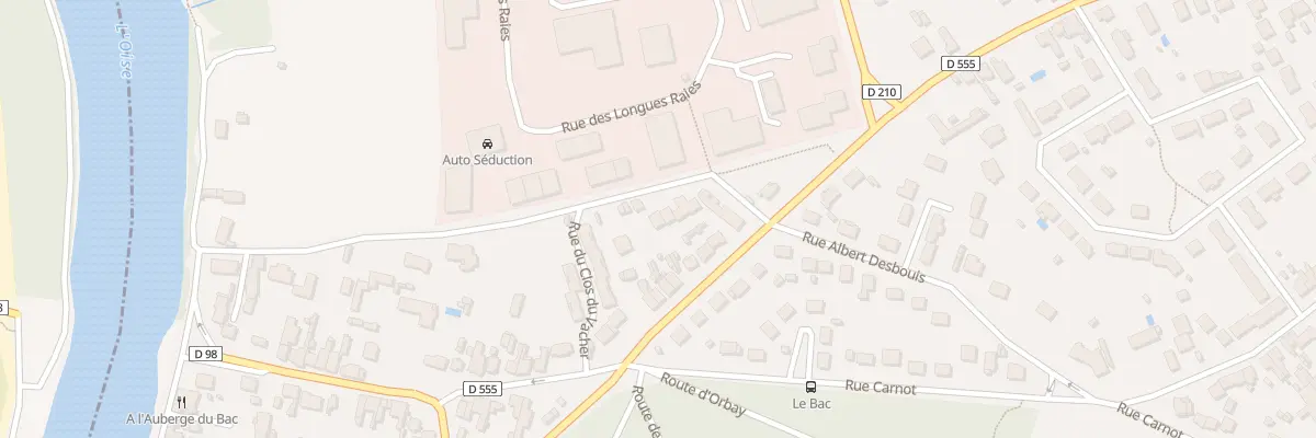 Plan du 97 Che du Bac à Lacroix-Saint-Ouen