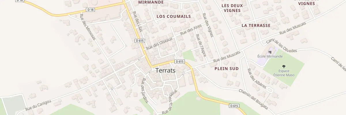 Plan du 17 Av du Vallespir à Terrats