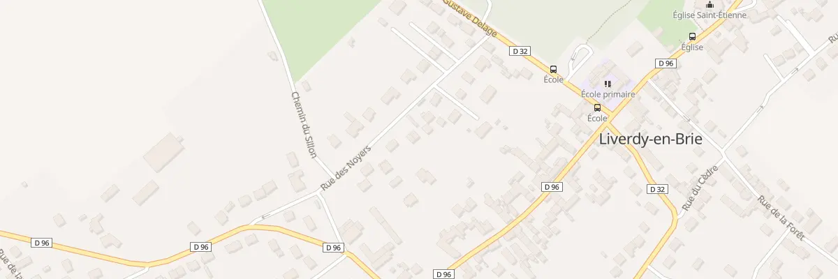 Plan du 12B Rue des Noyers à Liverdy-en-Brie