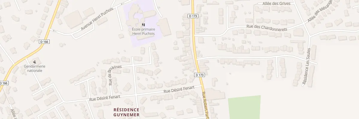 Plan du 88 Rue Robert Parfait à Laventie