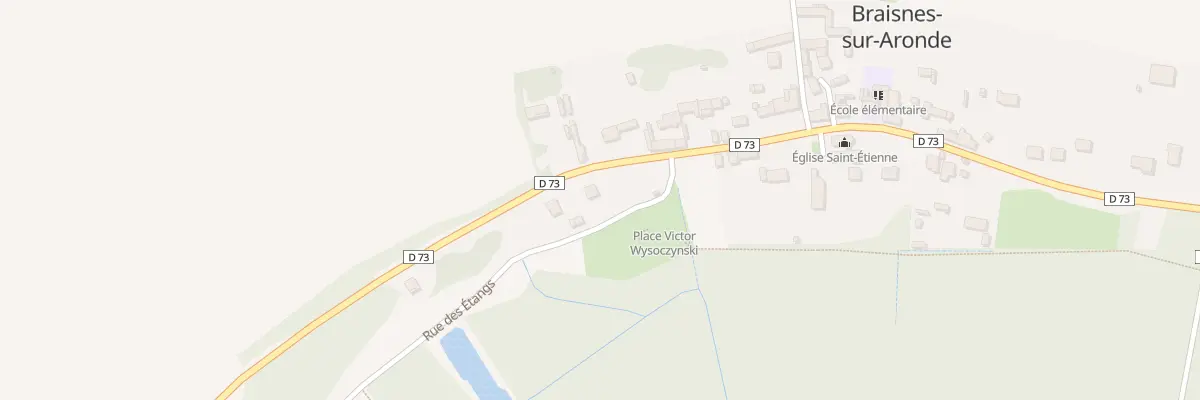 Plan du 8 Rue Principale à Braisnes-sur-Aronde