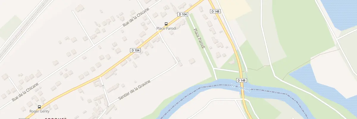 Plan du 48B Rue Roger Genty à Montigny-sur-Loing