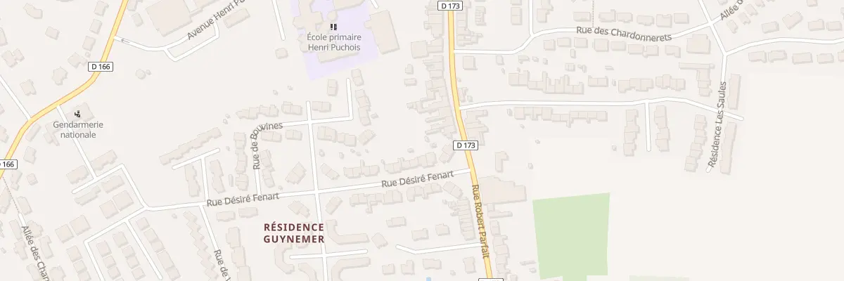 Plan du 94 Rue Robert Parfait à Laventie