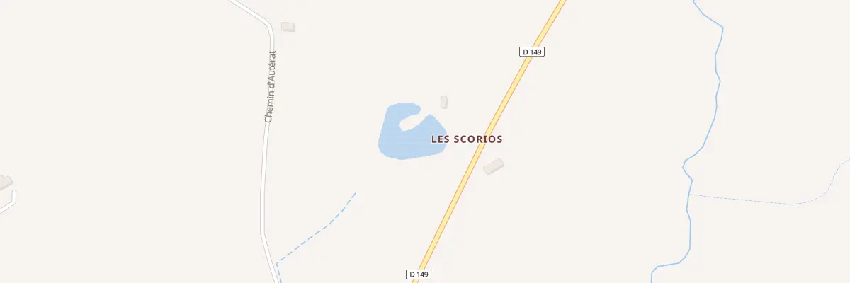 Plan du 5500 Scorios à Picherande