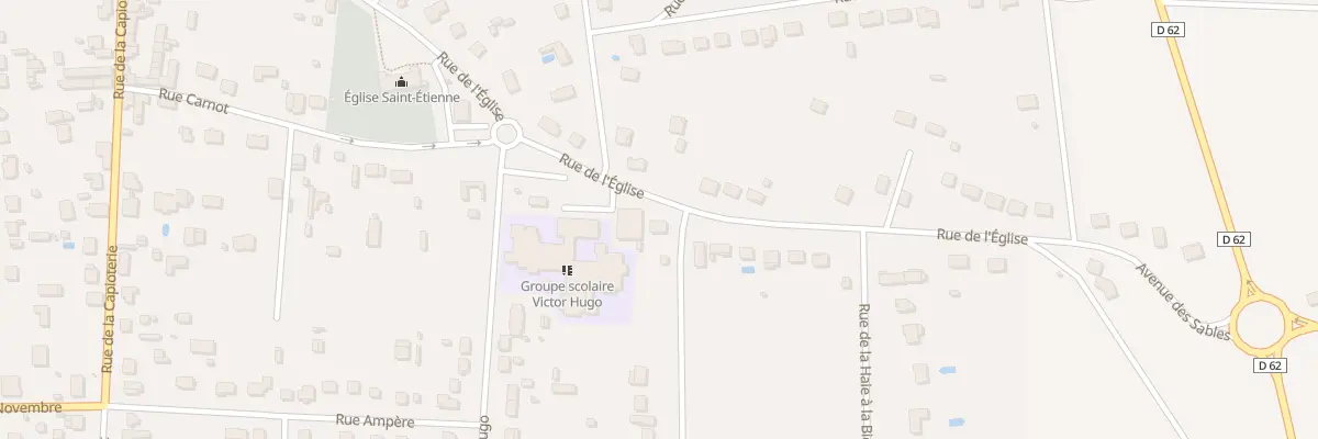 Plan du 36 Rue de l’Eglise à Dordives