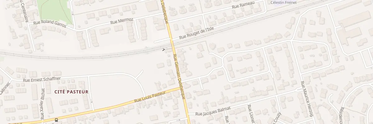 Plan du 153B Rue Germain Delebecque à Liévin