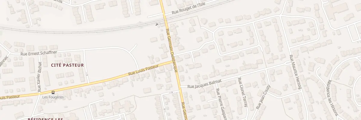 Plan du 9002 Rue Germain Delebecque à Liévin