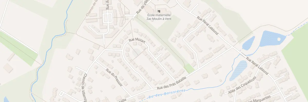 Plan du 43 Rue Mozart à Tournan-en-Brie
