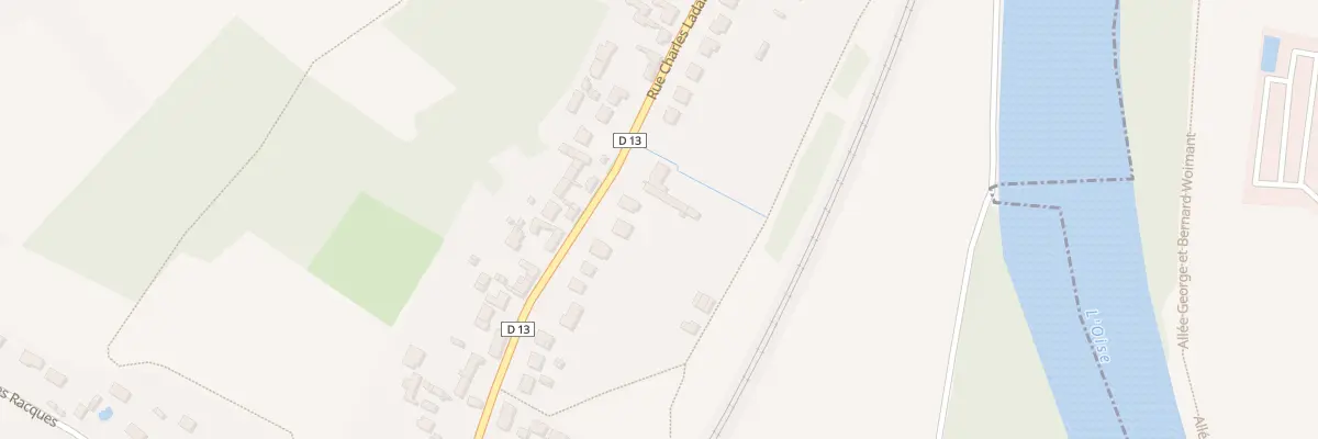 Plan du 889 Rue Charles Ladame à Jaux