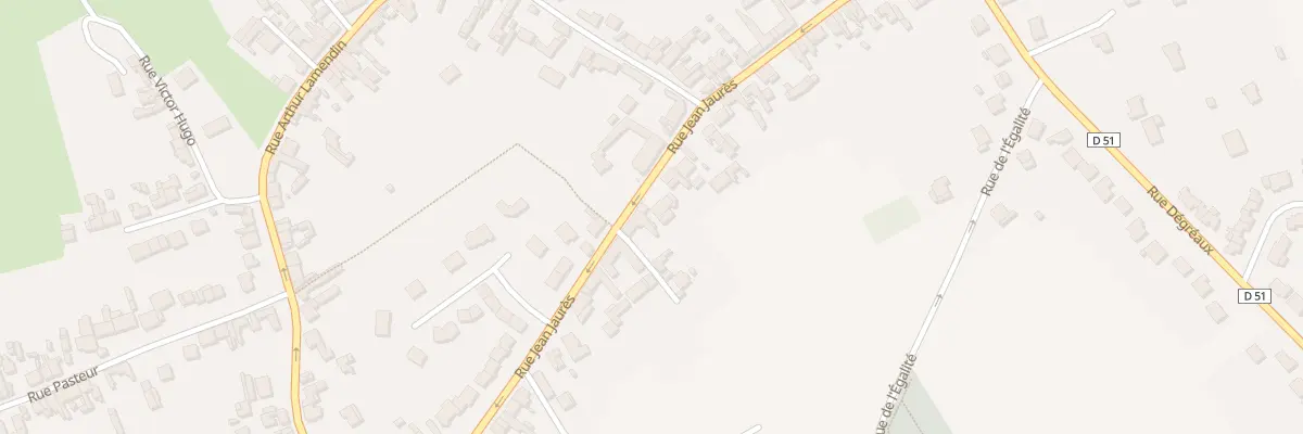 Plan du 45 Rue Jean Jaures à Givenchy-en-Gohelle