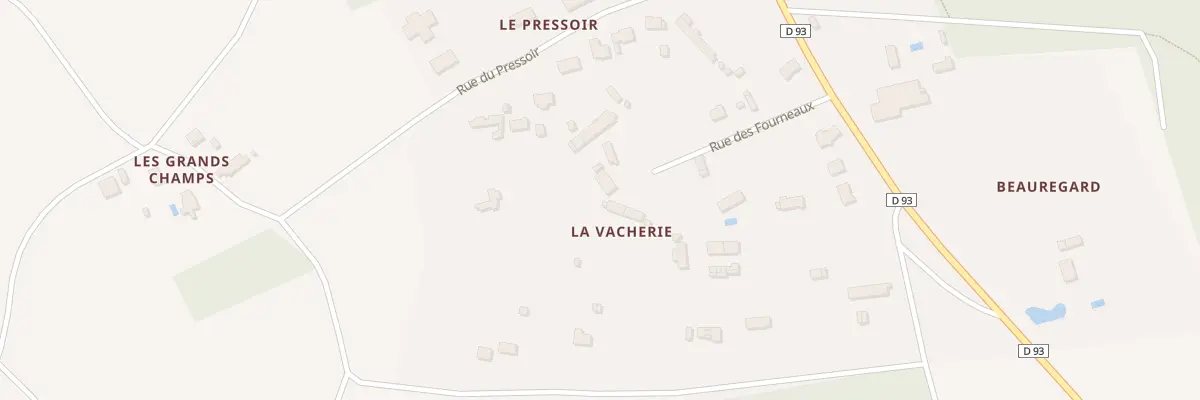 Plan du 280 La Vacherie à Conflans-sur-Loing