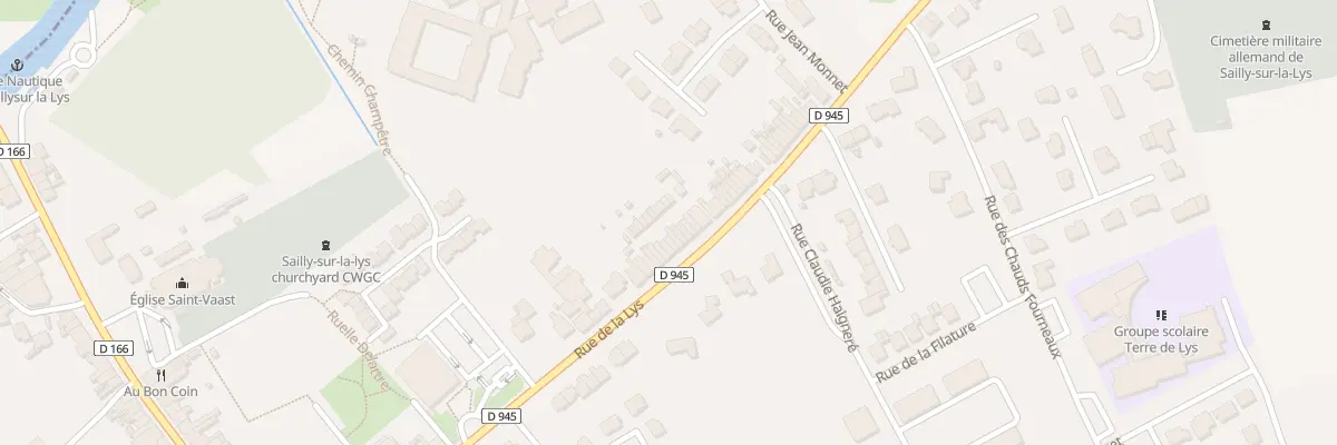 Plan du 1365 Rue de la Lys à Sailly-sur-la-Lys