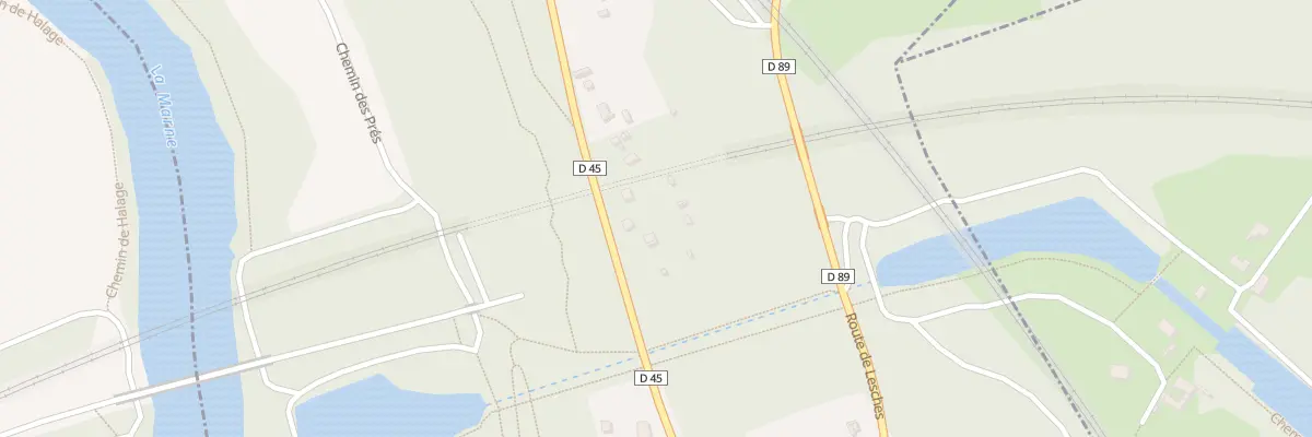 Plan du 6 Rte de Jablines à Chalifert