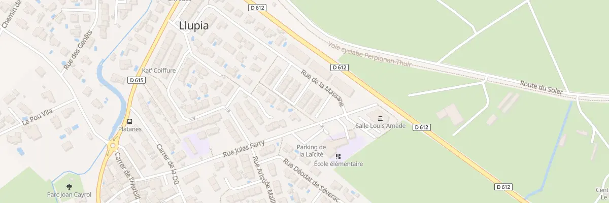 Plan du 12 Rue de Madeloc à Llupia