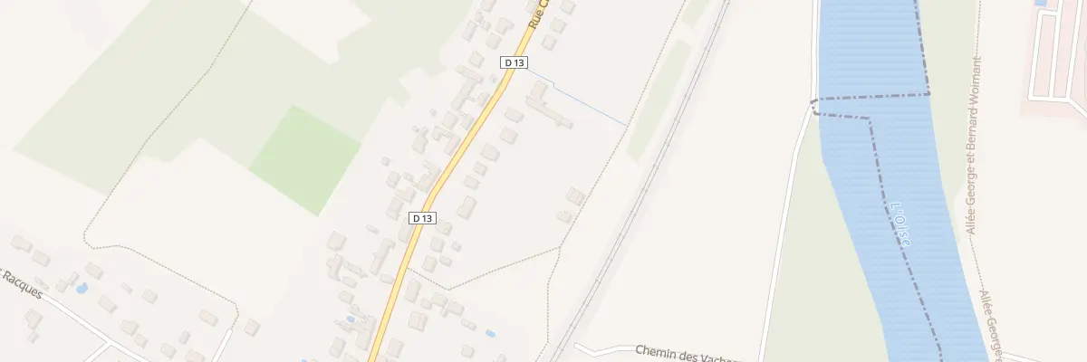 Plan du 925 Rue Charles Ladame à Jaux
