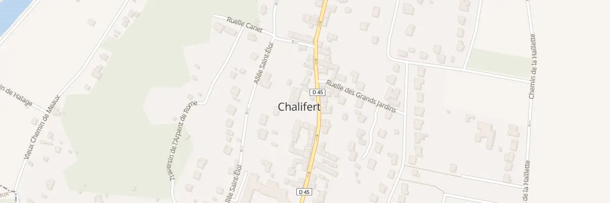 Plan du 23B Rue Charles Vaillant à Chalifert