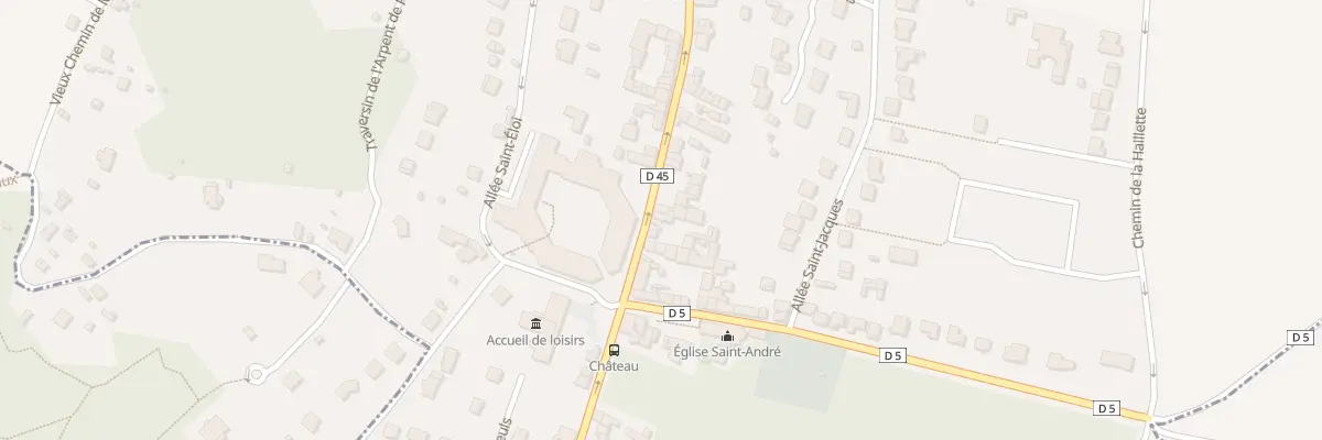 Plan du 12 Rue Charles Vaillant à Chalifert