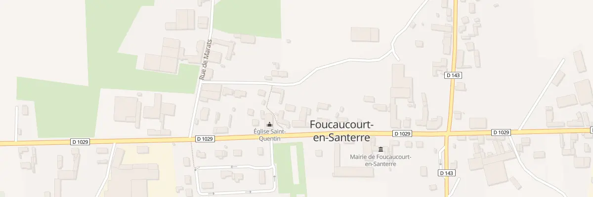 Plan du 12 Chs Brunehaut à Foucaucourt-en-Santerre