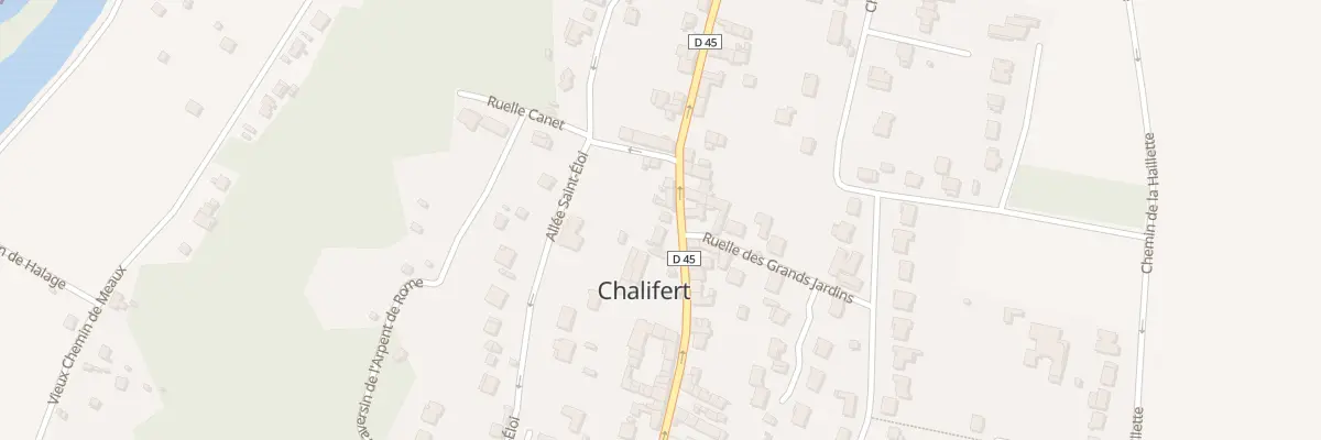 Plan du 29 Rue Charles Vaillant à Chalifert