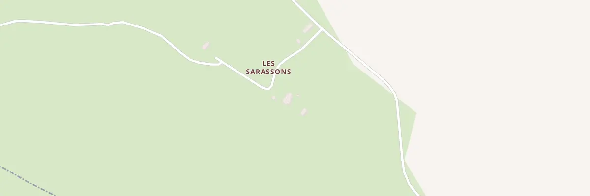 Plan du 9000 Les Sarassons à Givardon