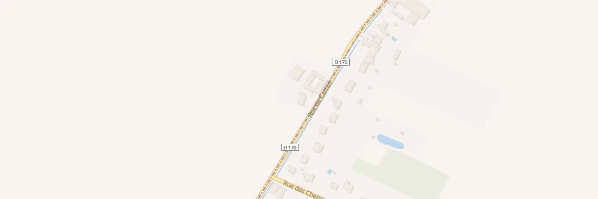 Plan du 60 Rue de Carnin à Laventie