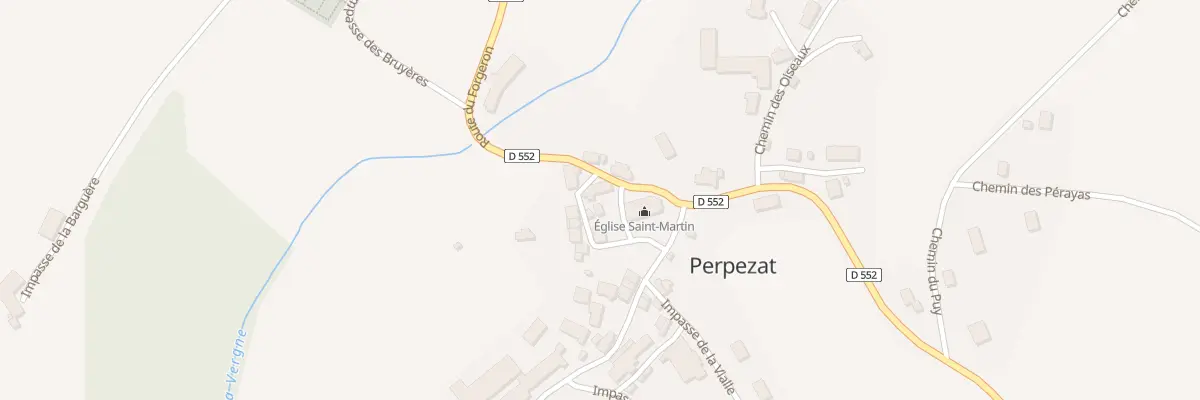 Plan du 5024 Bourg de Perpezat à Perpezat